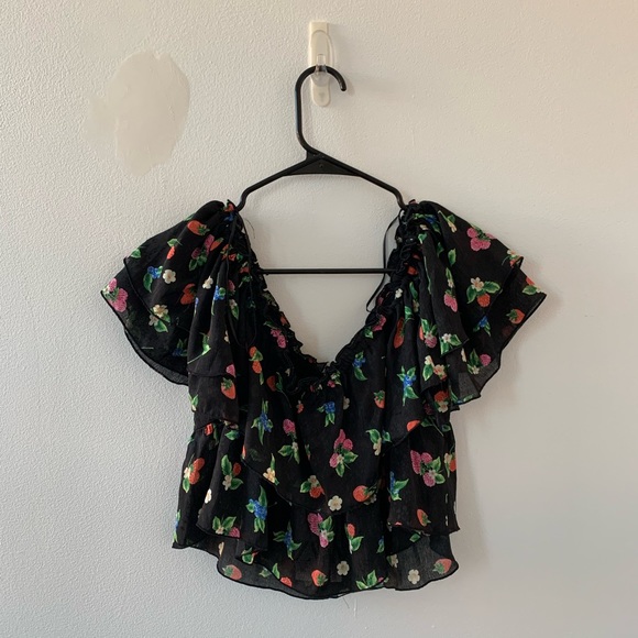 Zara Ruffle Top - Picture 2 of 3